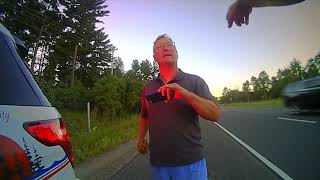 Police Bodycam Footage of Nisswa Mayor During Traffic Stop of 3rd Party [upl. by Artemisia]