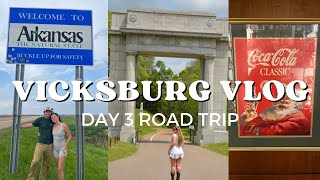 Vicksburg Vlog  Road Trip day 3 [upl. by Schram]