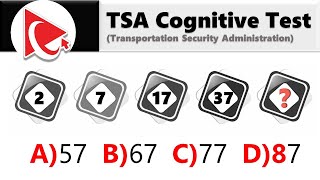 How to Pass TSA Officer TSO Cognitive Assessment Test The ANSWERS THEY DONquotT WANT YOU TO SEE [upl. by Osber]