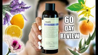 KLAIRS SUPPLE PREPARATION FACIAL TONER  Things You MUST Know  60 Day Review [upl. by Schuyler138]