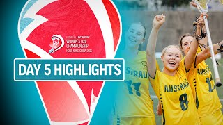 Day 5 Highlights  2024 World Lacrosse Womens U20 Championship [upl. by Aim]