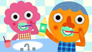 Brush Your Teeth 🪥  Tooth Brushing Song for Kids  Noodle amp Pals [upl. by Lasala]