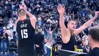 Nikola Jokic thanked the fans for their SUPPORT  he GAVE his BEST  but it wasnt enough [upl. by Erme]