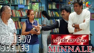 Minnale Movie Comedy Scenes  Madhavan  Reema Sen  Vivek  Harris Jayaraj [upl. by Yrellav511]