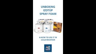 Unboxing Izotup Spray Foam 200 and 600 at AB Building Products [upl. by Ateuqal]