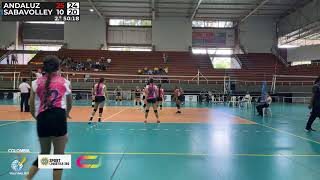 Final Div Plata U14  Andaluz vs Sabavolley [upl. by Norvall]