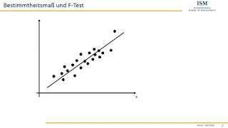 Regression Bestimmtheitsmaß und FTest  Theorie [upl. by Adnana]