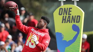 Best Hands 2019 Pro Bowl Skills Showdown  NFL Highlights [upl. by Nwahsat]