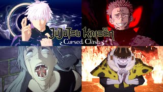 Jujutsu Kaisen Cursed ClashAll Domain Expansions Gameplays JPN amp ENG DUB [upl. by Houghton]