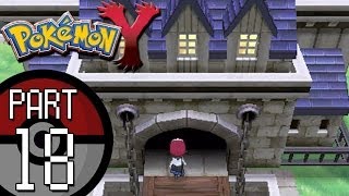 Pokemon X and Y  Part 18 Camphrier Town  Meeting Cassius and Exploring Shabboneau Castle [upl. by Beau380]