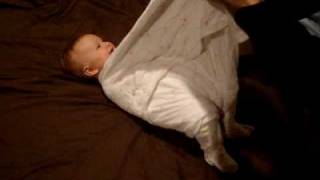 Double Swaddle How To [upl. by Lagas688]