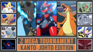 KANTOJOHTO MEGA POKÉMON TOURNAMENT [upl. by Allisirp]