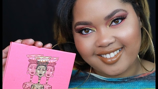 Juvias Place The Saharan Palette Review  Swatches  Tutorial  KelseeBrianaJai [upl. by Namhar488]