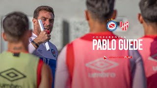 CONFERENCIA Pablo GUEDE vs Instituto  Copa Liga 2023 🏆 [upl. by Derby]