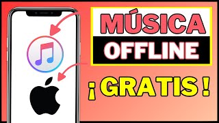 ✅Cómo DESCARGAR MÚSICA en IPHONE GRATIS 2024  Escuchar OFFLINE [upl. by Werra629]