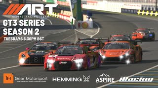 ART GT3 SERIES IN PARTNERSHIP WITH INGEAR MOTORSPORT  SEASON 2 ROUND 1 [upl. by Py]