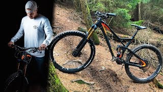 TESTING MY NEW ENDURO BIKE Rose Bikes Pikes Peak EN 4 POV [upl. by Darell435]