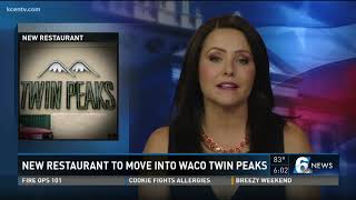 New restaurant to move into Waco Twin Peaks [upl. by Ardnu921]