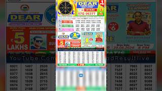 DEAR LOTTERY SAMBAD 1 PM RESULT TODAY LIVE DRAW ON 13102024 NAGALAND SUNDAY PDF download [upl. by Pierce]