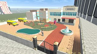 Franklin Change House to School in Indian Bike Driving 3D [upl. by Anoirb]