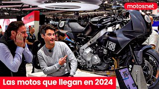 ¡Las motos que llegan en 2024  Novedades Salón de Milán EICMA 2023  motosnet [upl. by Janetta]