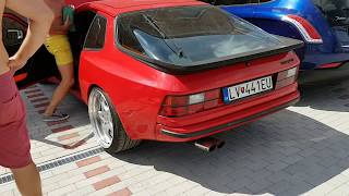 Porsche 944 25 Exhaust sound [upl. by Ennayar789]