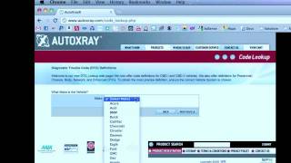 How To Look Up Diagnostic Trouble Codes [upl. by Navnod]