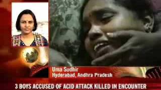 Acid attack case 3 accused killed [upl. by Beacham]