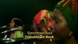 Trenchtown rock  Bob Marley LYRICSLETRA LIVE reggae [upl. by Taft698]