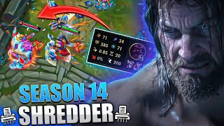 TRYNDAMERE IS FINALLY MELTING TANKS AGAIN SEASON 14 BUILD [upl. by Kelton]