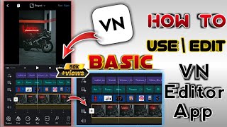 How to use VN app in Tamil  VN basic editing Tamil  VN editing tutorial VN TamilVN full Tutorial [upl. by Gare571]