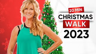 20 Minute FULL BODY Christmas Workout For Women Over 50  2023 [upl. by Odnama658]