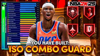 This 66 quot2 WAY ISO COMBO GUARDquot is AMAZING in NBA 2K25 BEST ISO LOCK BUILD [upl. by Ahsiemak16]