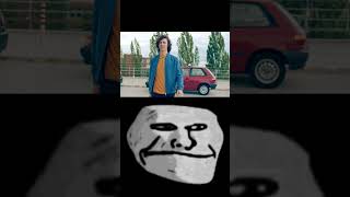 BMW car commercial troll face meme 🗿  shorts [upl. by Attoynek]