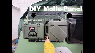 DIY Molle  Panel mit Dusche und Kanister [upl. by Aem]