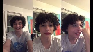 Finn Wolfhard Livestream with IT Movie Cast [upl. by Danyette440]