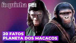 PLANETA DOS MACACOS CURISIDADES BASTIDORES E REFERÊNCIAS  Foquinha FBI [upl. by Barhos]