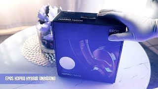 Unboxing EPOS H3Pro Hybrid Headset [upl. by Eirroc59]