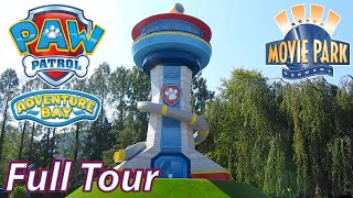 Paw Patrol Land  Full Tour  Movie Park Germany [upl. by Ezechiel]