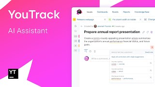 YouTrack AI Assistant [upl. by Akiehsat475]