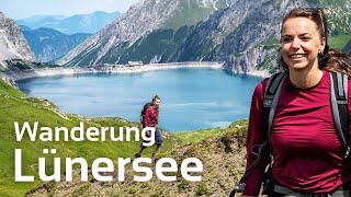 Traumhaft schöne Wanderung am Lünersee im Montafon in Vorarlberg [upl. by Coltson741]