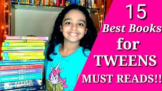 15 Best Books for TWEENS  Recommended Books  Must Reads [upl. by Janine]