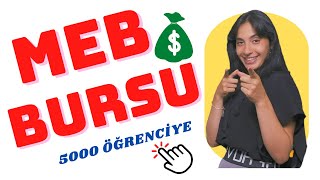 MEB BURSU  5000 ÖĞRENCİYE ÖĞRETMENLİK BURSU [upl. by Matrona]