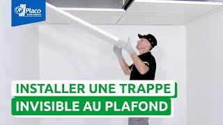 Comment poser une trappe de visite au plafond avec Gyptone® Trap  I Les Tutos Placo® [upl. by Los]