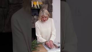 Martha Stewart shows us how to make aluminum foil icicles shorts [upl. by Adnyl425]