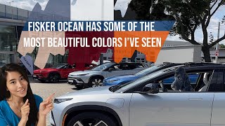 Fisker Ocean Color Impressions [upl. by Dodwell]