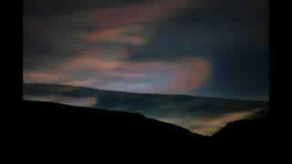 Mother of Pearl Clouds  Perlemorskyer at Tinn  Telemark 130112 [upl. by Warren112]