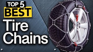 ✅ TOP 5 Best Tire Chains  Today’s Top Picks [upl. by Einohtna]