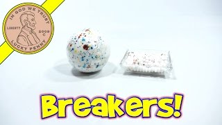 Mini Speckled Jawbreakers Candy  Compared to a Giant Jawbreaker [upl. by Nessi]