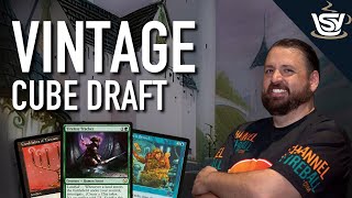 Frantically Searching for Tolarian Academy  Vintage Cube Draft [upl. by Sahc]